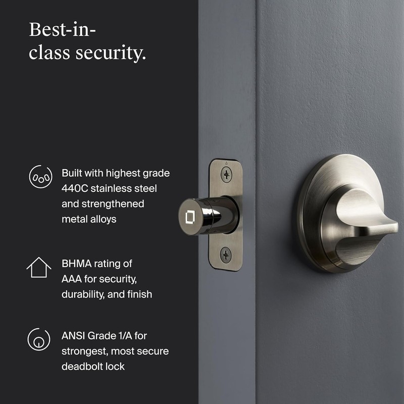 Level Lock+ Connect WiFi Smart Lock Plus Apple Home Key Remotely Control 7059B2C gallery