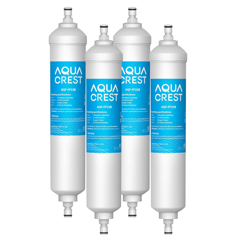 AQUA CREST GXRTQR Inline Water Filter, replacement for GE® GXRTQR, NSF Certified gallery