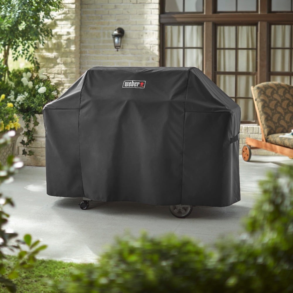 Premium Grill Cover for Weber Genesis II 400 Series Fits Grill Widths Up To 65" gallery