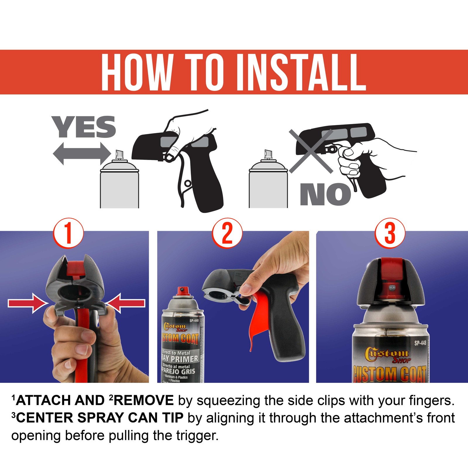 TCP Global Instant Aerosol Trigger - 2 Pack - Ergonomic Design, Universal Fit gallery