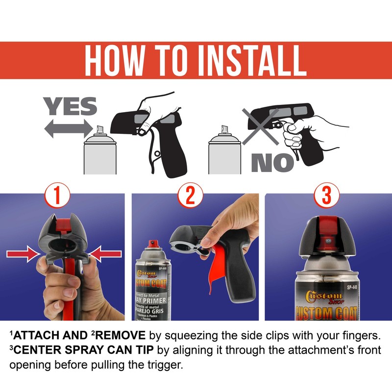TCP Global Instant Aerosol Trigger - 2 Pack - Ergonomic Design, Universal Fit gallery