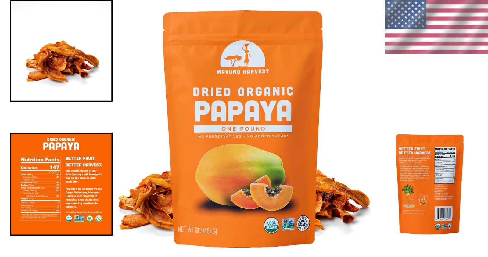 Direct Trade Organic Papaya - Nutrient-Packed Delight gallery