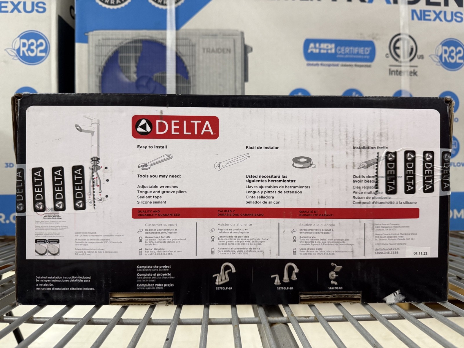 Delta Portwood Single Hole Single-Handle Bathroom Faucet Brushed Nickel gallery