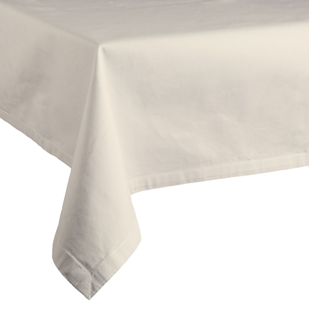 Square Ivory Polyester Tablecloths gallery
