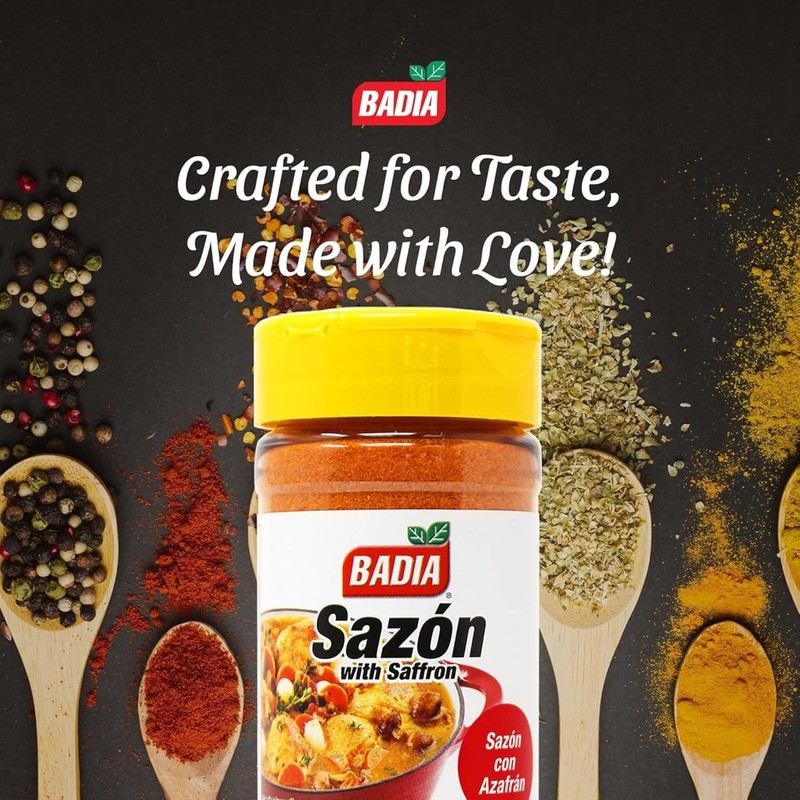 Sazon with Azafran Saffron 7 oz - Authentic Latin Seasoning for Gourmet Meals gallery