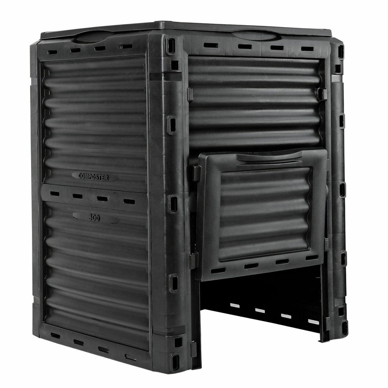Large Capacity Compost Bin 80 Gallon Waste Grass Box Creation of Fertile Soil gallery