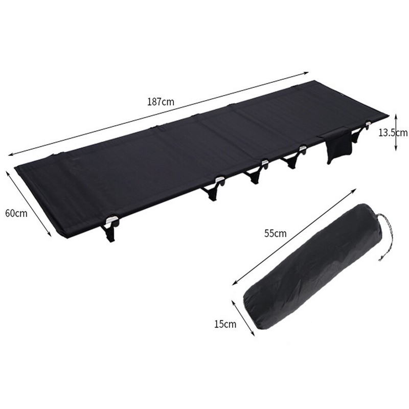 Camping Cot Ultralight Folding Backpacking Cot with Carry Bag for Outdoor Travel gallery