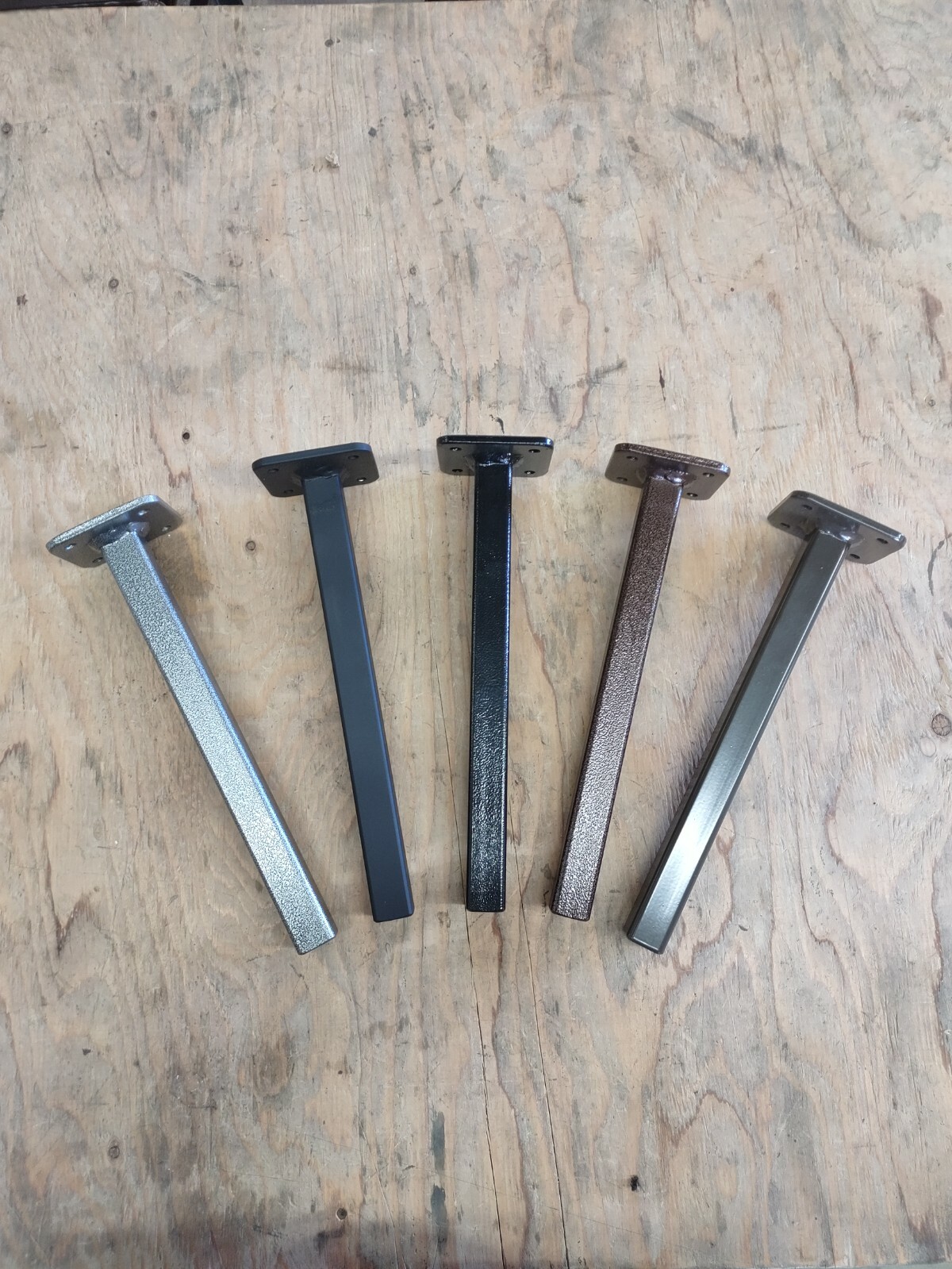 Powder Coated 1" Diameter Square Post Table Legs gallery
