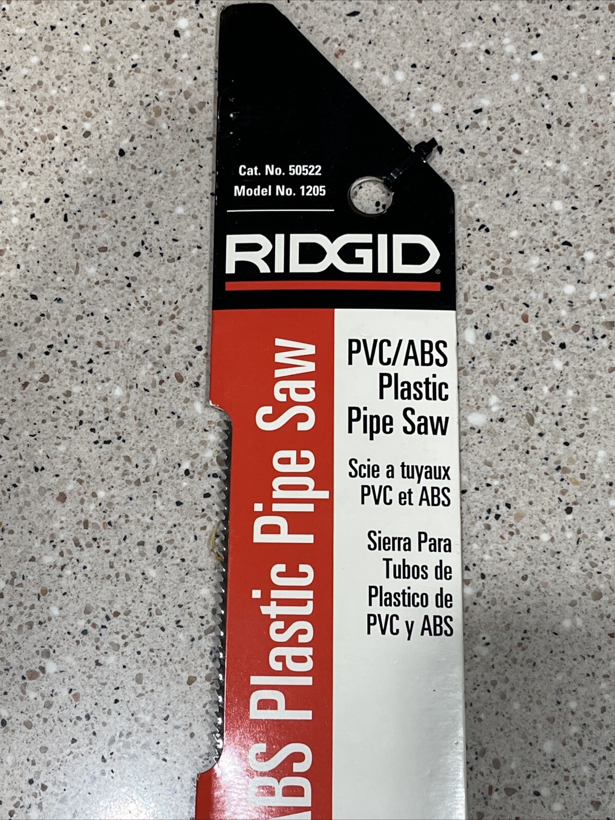 Ridgid 50522 , 18-inch PVC/ ABS Plastic Pipe Saw , Model 1205 , NEW , US SELLER gallery
