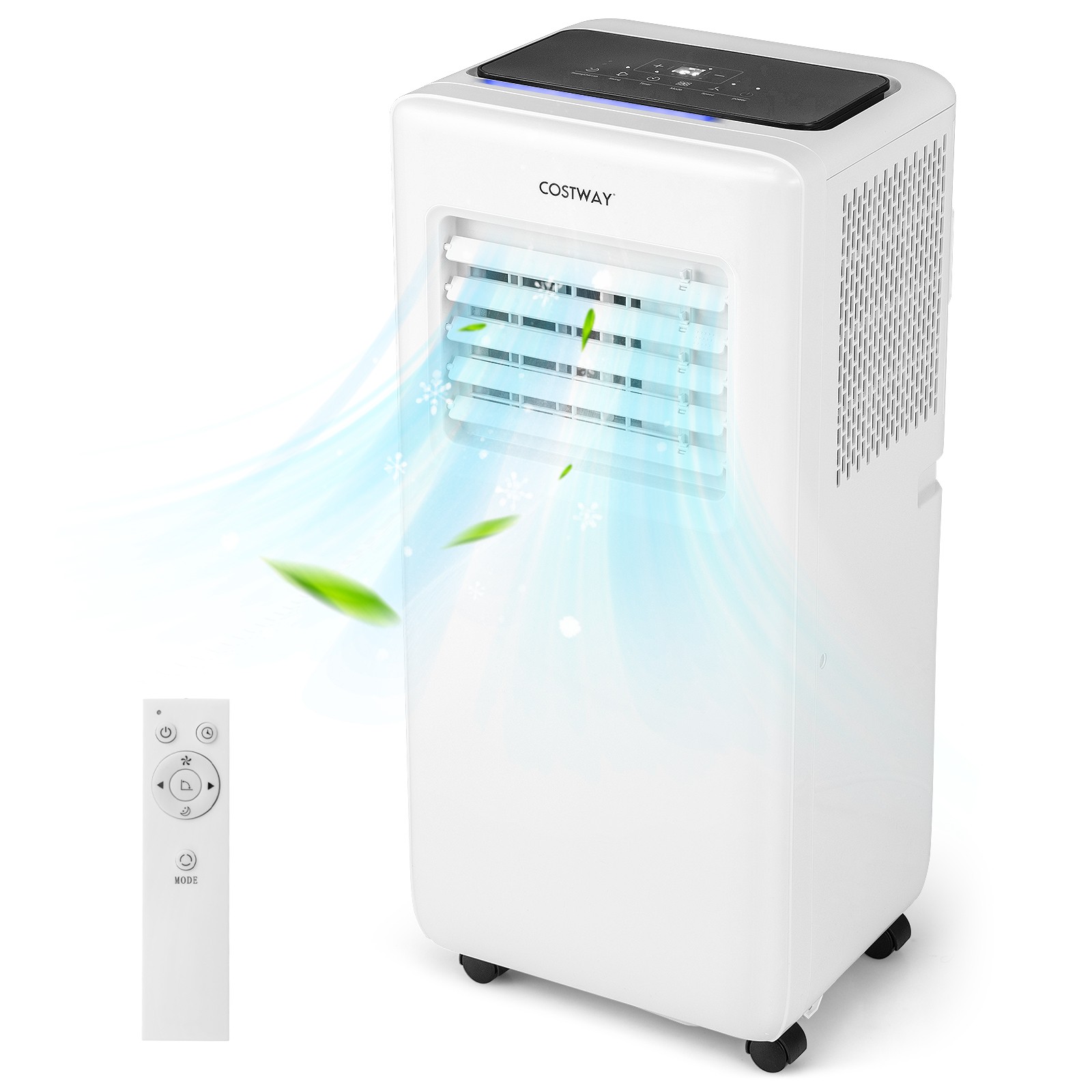 10000 BTU Portable Air Conditioner w/ Remote Control LED Digital Display gallery