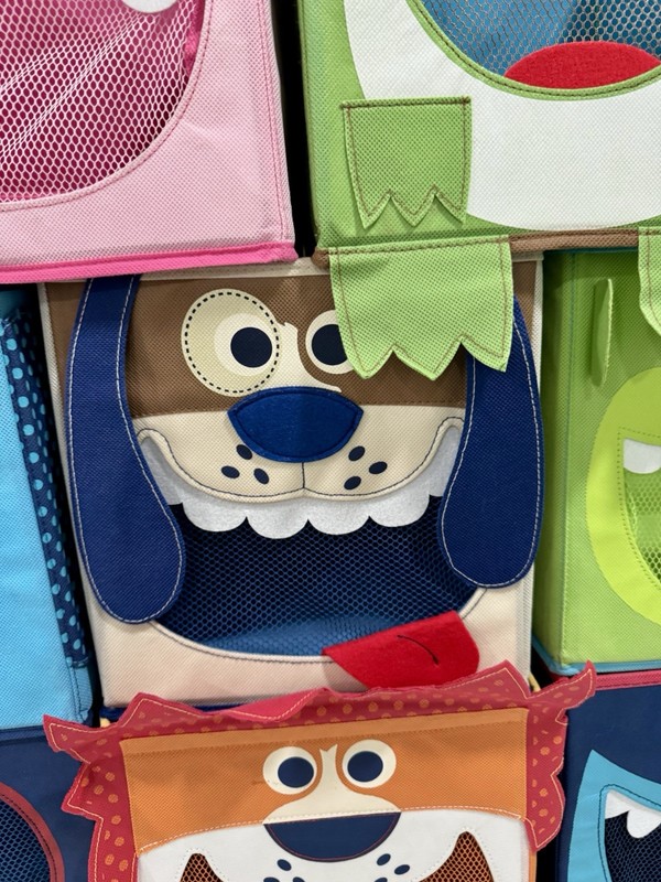 8 Foldable Animal Cloth Cube Storage Bins Fabric Toy Box/Chest/Organizer gallery