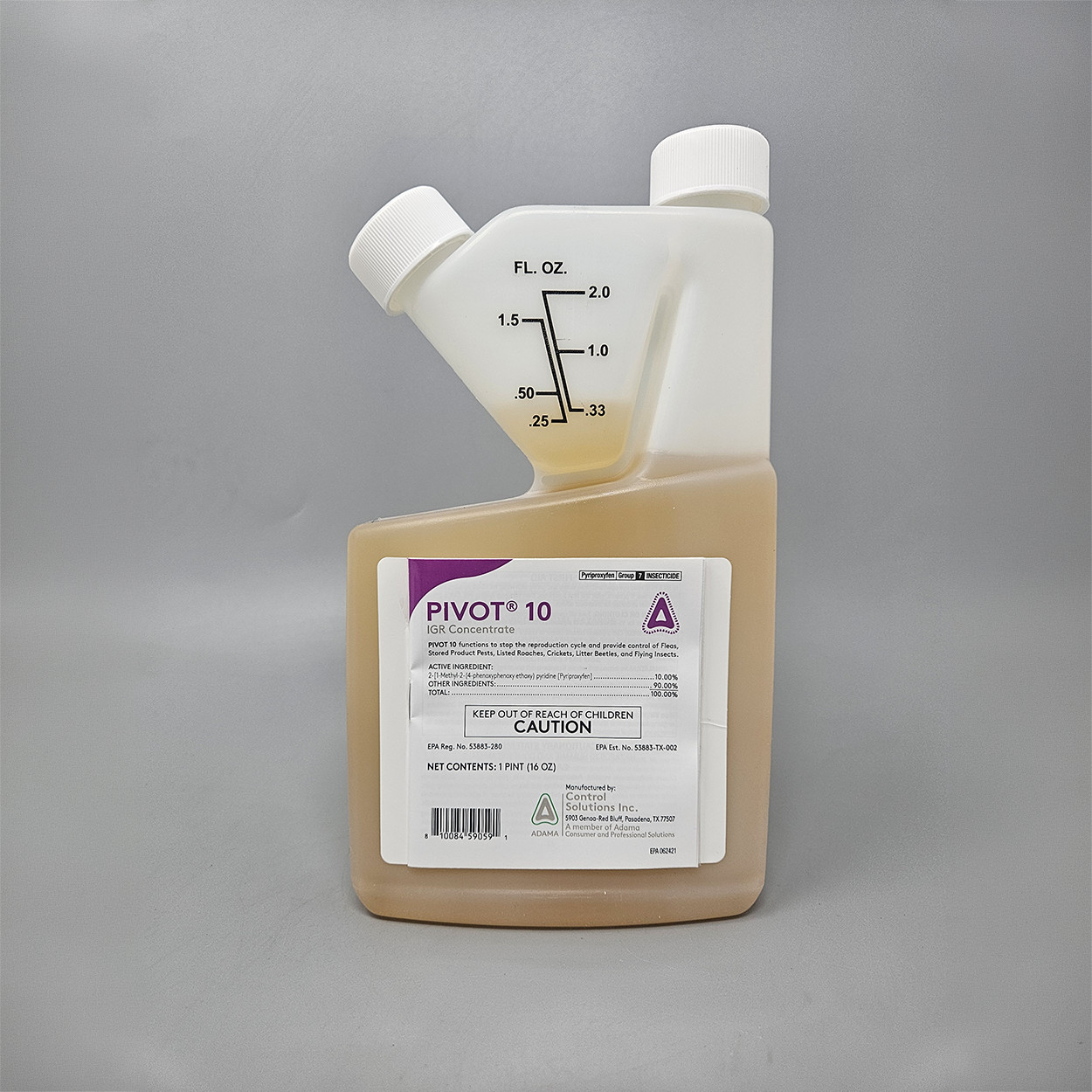 Pivot 10 IGR Concentrate - 16 fl oz Bottle by Control Solutions gallery