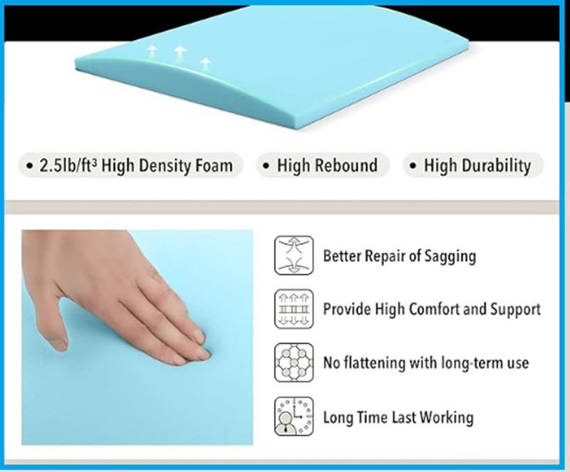 Couch Sofa Cushion Support for Sagging Seat Curve Furniture Seat Under Cushio.** gallery