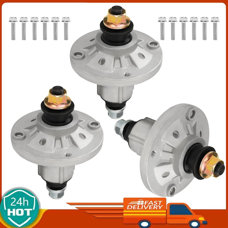 3PCS Spindle for John Deere D170 E140 E150 E160 E170 E180 D100 D140 48" 54" gallery