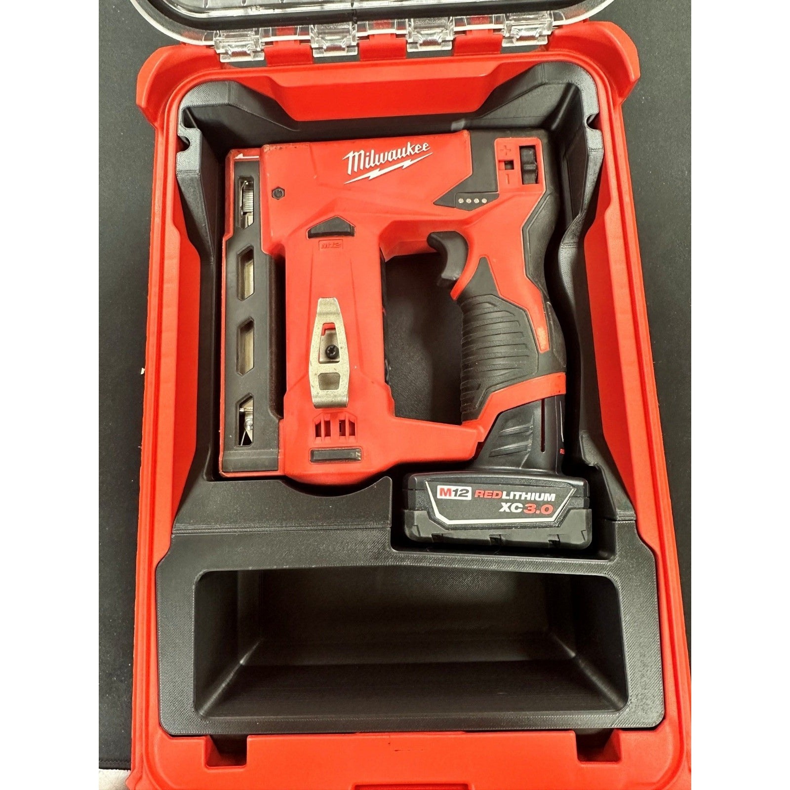 Fits Milwaukee M12 2447-20 Crown Stapler PACKOUT Organizer Insert (Insert Only) gallery