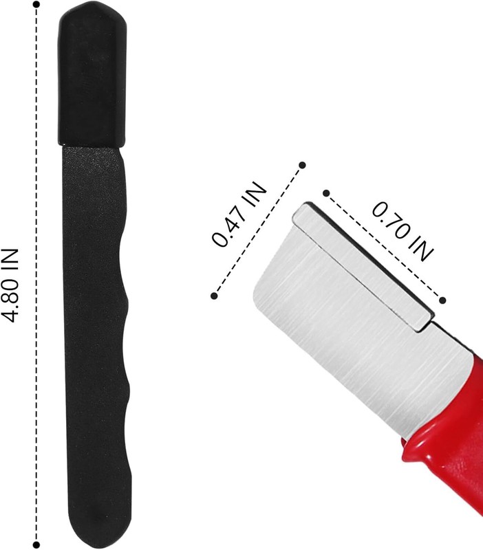 Black/red Garden Tool Sharpener QuickGardening Scissors Sharpener for Lawn Mower gallery