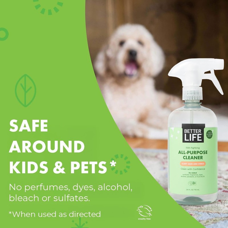 Gentle yet Effective Multi-Surface Cleaner - 24oz x 2, Eco-Friendly Formula gallery