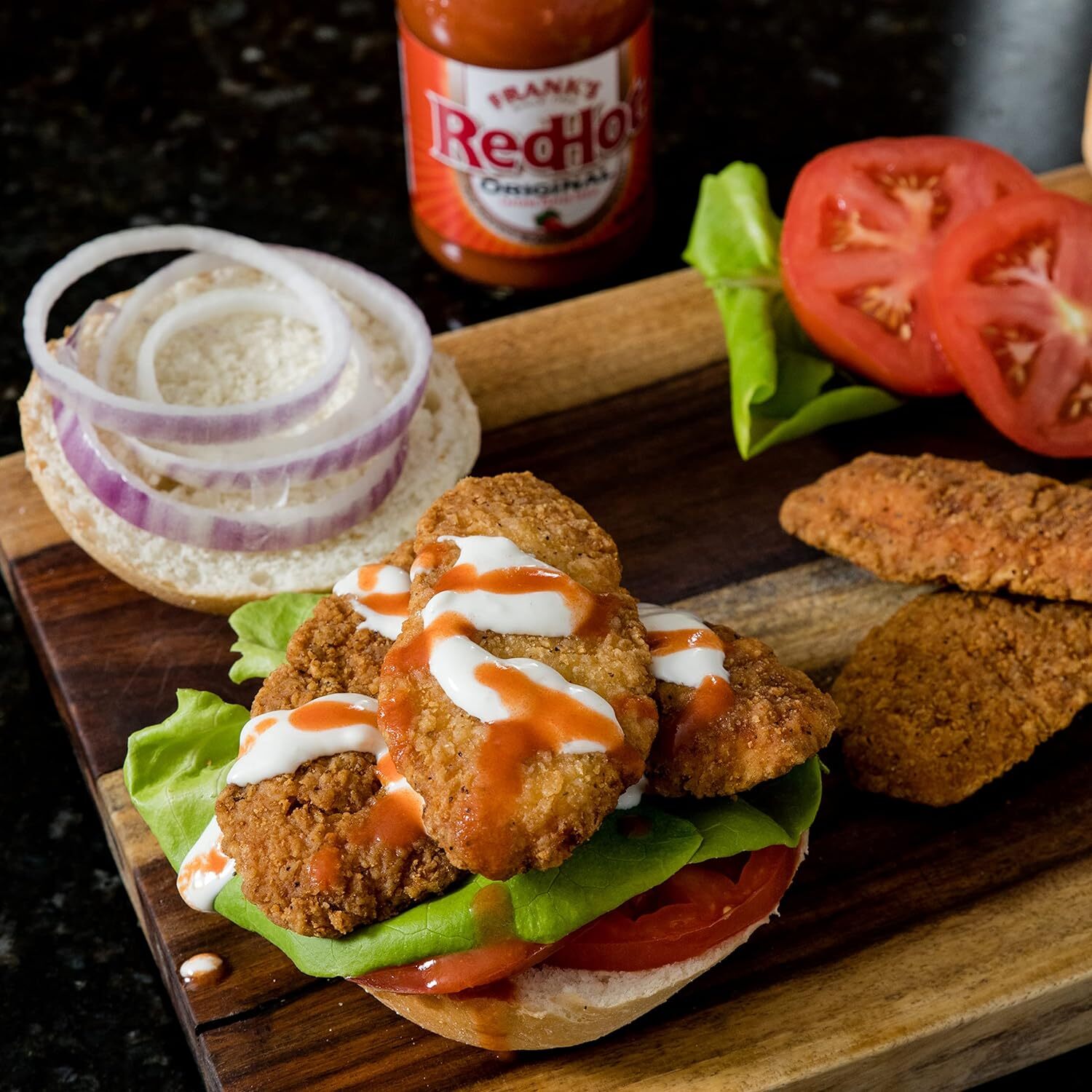 Franks RedHot Original Hot Sauce, 12 fl oz gallery