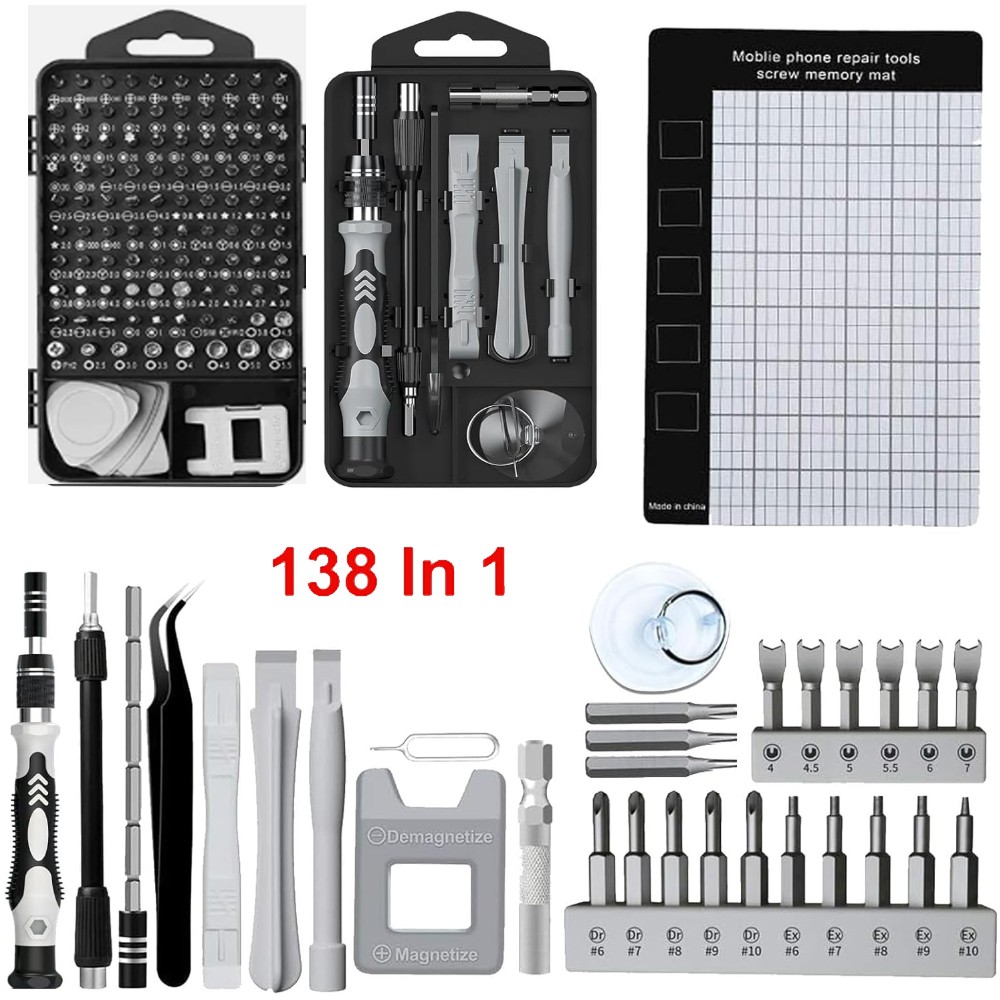 Precision Screwdriver Set Mini 138 in1 Multi-function TORX Magnetic Repair Tool gallery
