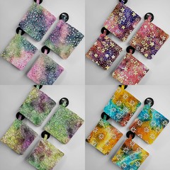 Batik Tie Dye Potholders (4 Patterns Available)