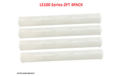 4-Pack 2FT LS100 Linear Strip Light Basement Workshop Laundry Room Office