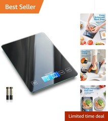 Compact Digital Food Scale – Effortless Weight Measurements up to 22 Pounds