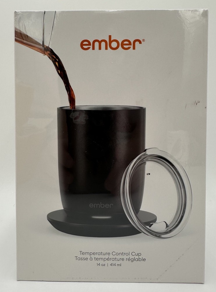 Ember Temperature Control Ceramic Smart Mug 14 Oz Black - New Sealed