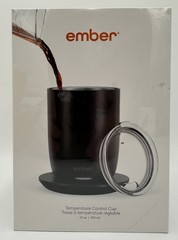 Ember Temperature Control Ceramic Smart Mug 14 Oz Black – New Sealed