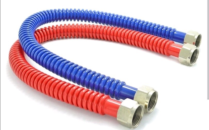 36In Flexible Stainless Steel Corrugated Water Heater Connector 1/2" Fip x 1/2" gallery