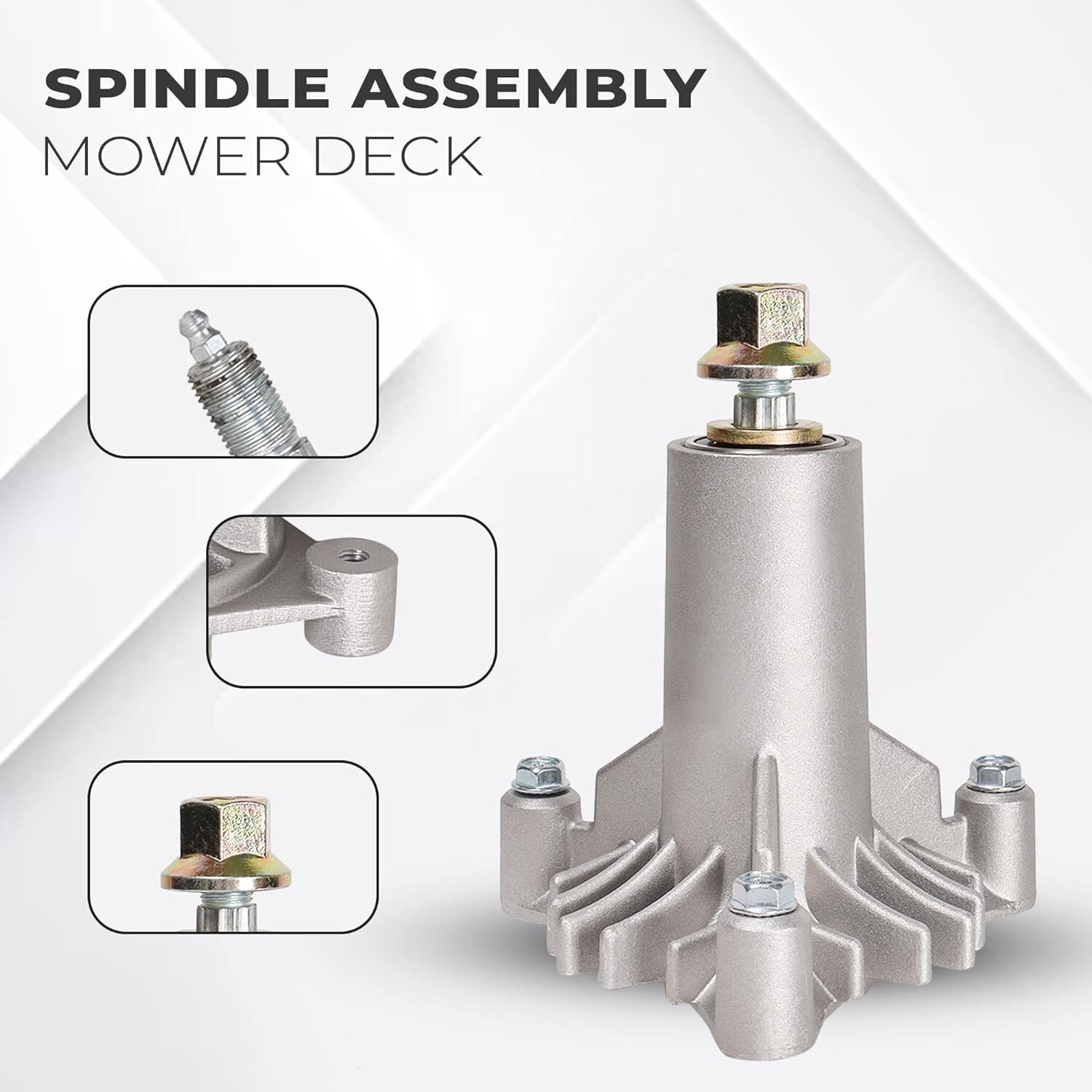 2PCS BLADE SPINDLE KIT FOR CRAFTSMAN LT1000 LT2000 42" 134149 130794 532130794 gallery