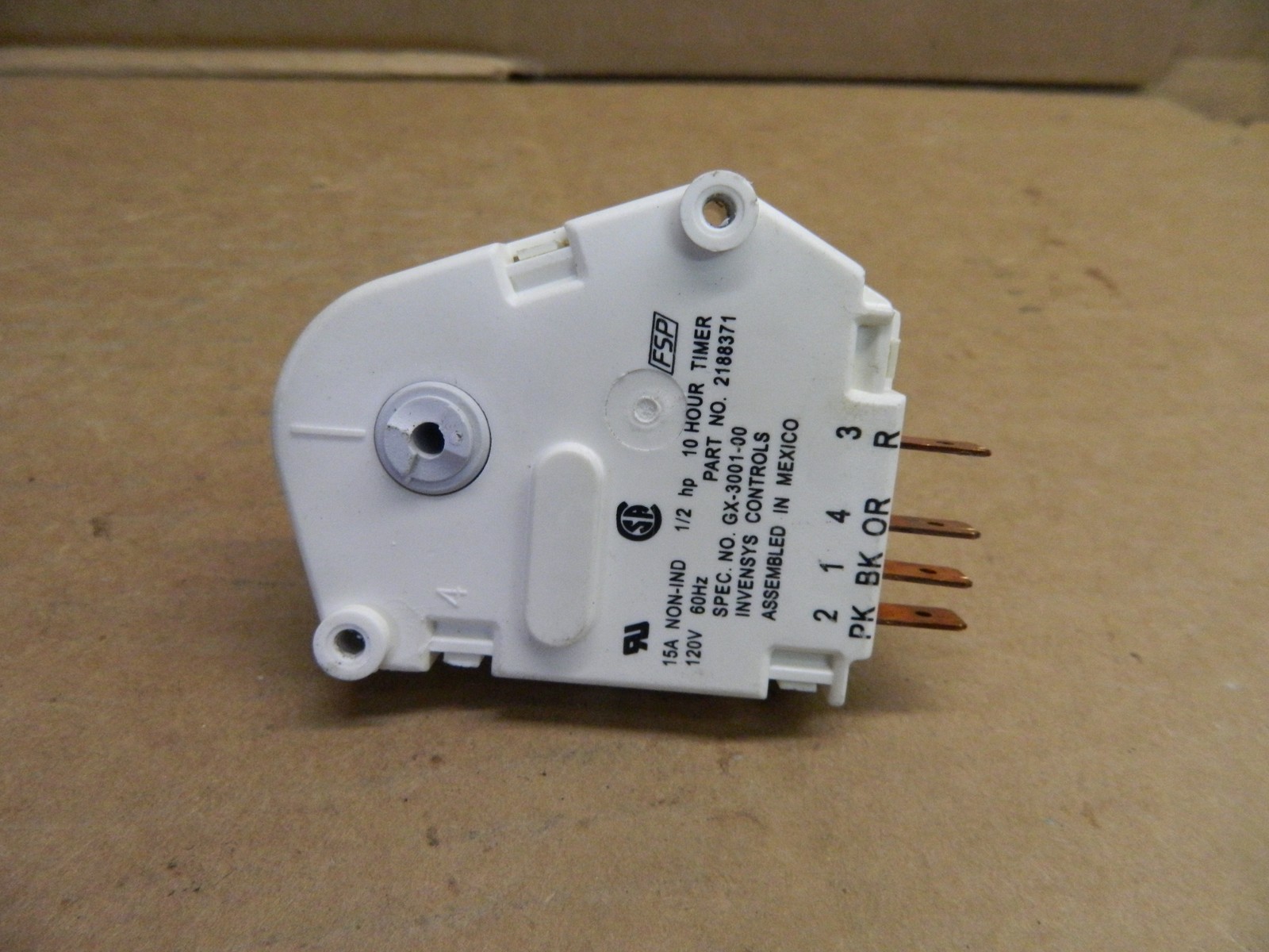 Whirlpool Refrigerator Defrost Timer Part # 2188371 W10822278 gallery