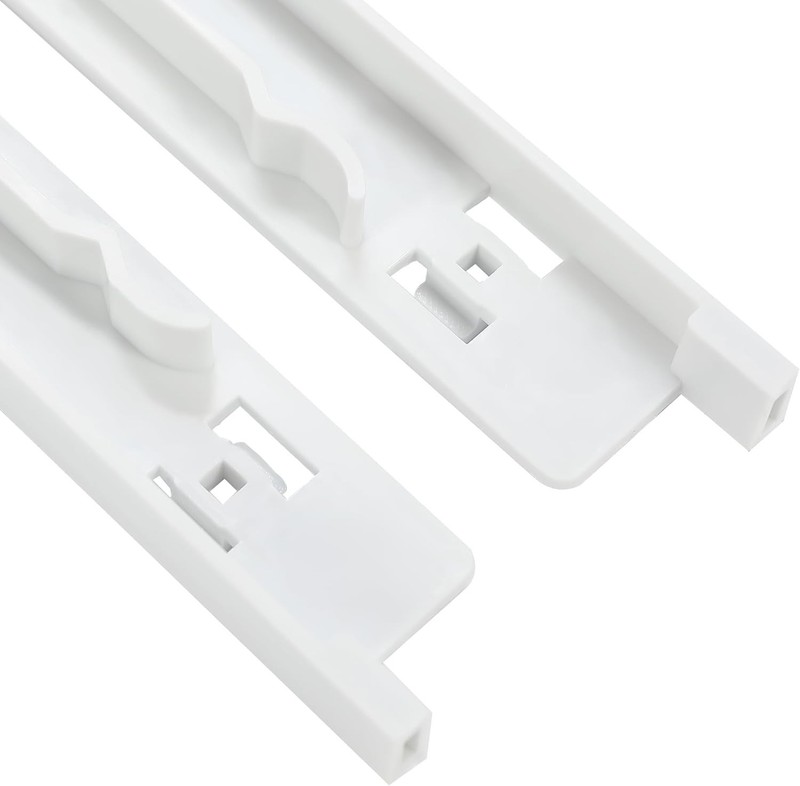 Refrigerator Slide Rail Set Plastic Compatible with Frigidaire Drawer Replace... gallery