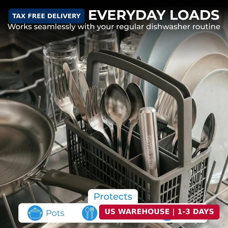 Chemical-Free Reusable Dishwasher Rust Magnet for Pots Pans and Knives 1 Pack gallery