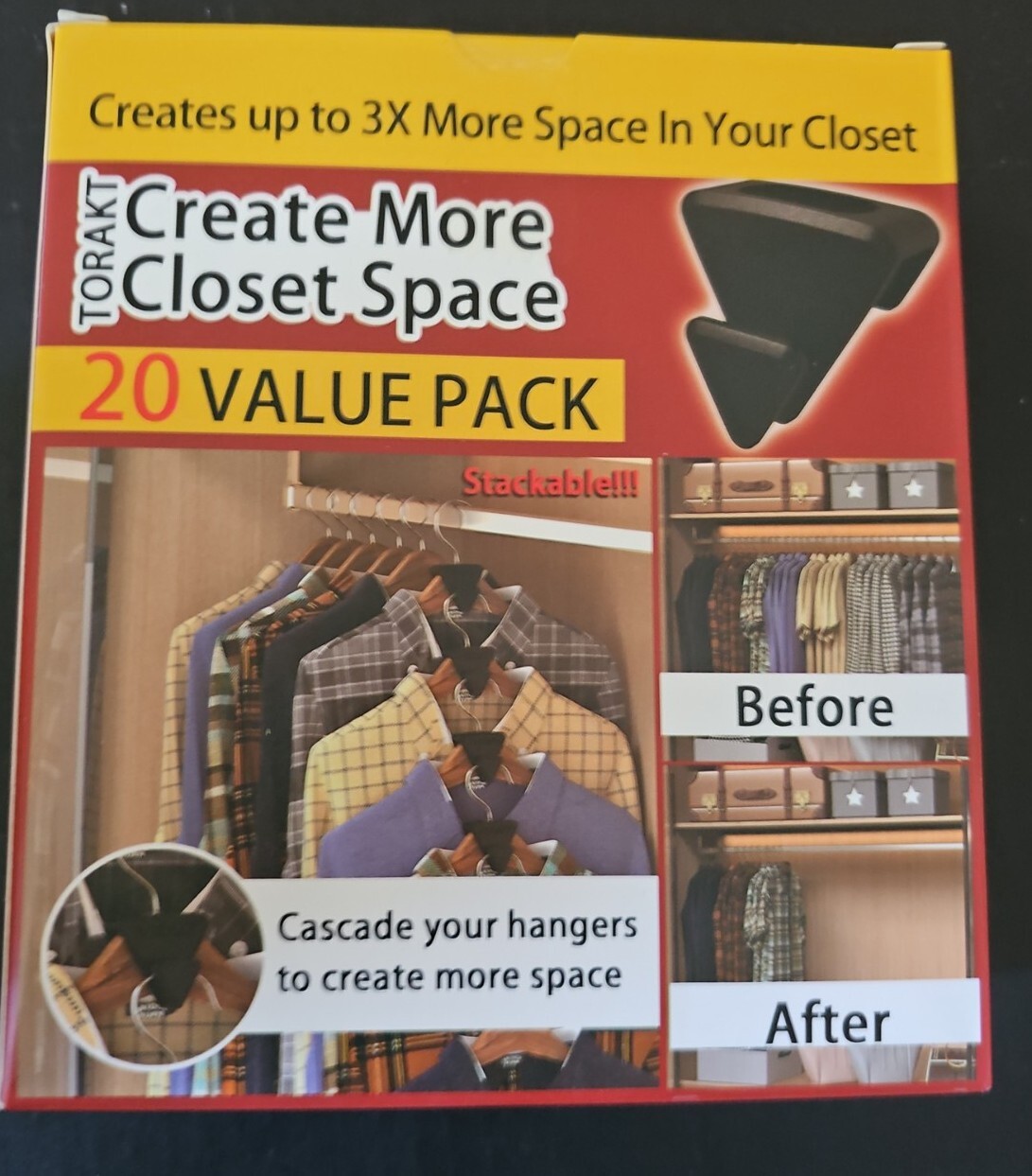 Torakt Create More Closet Space 20 Piece Value Pack gallery