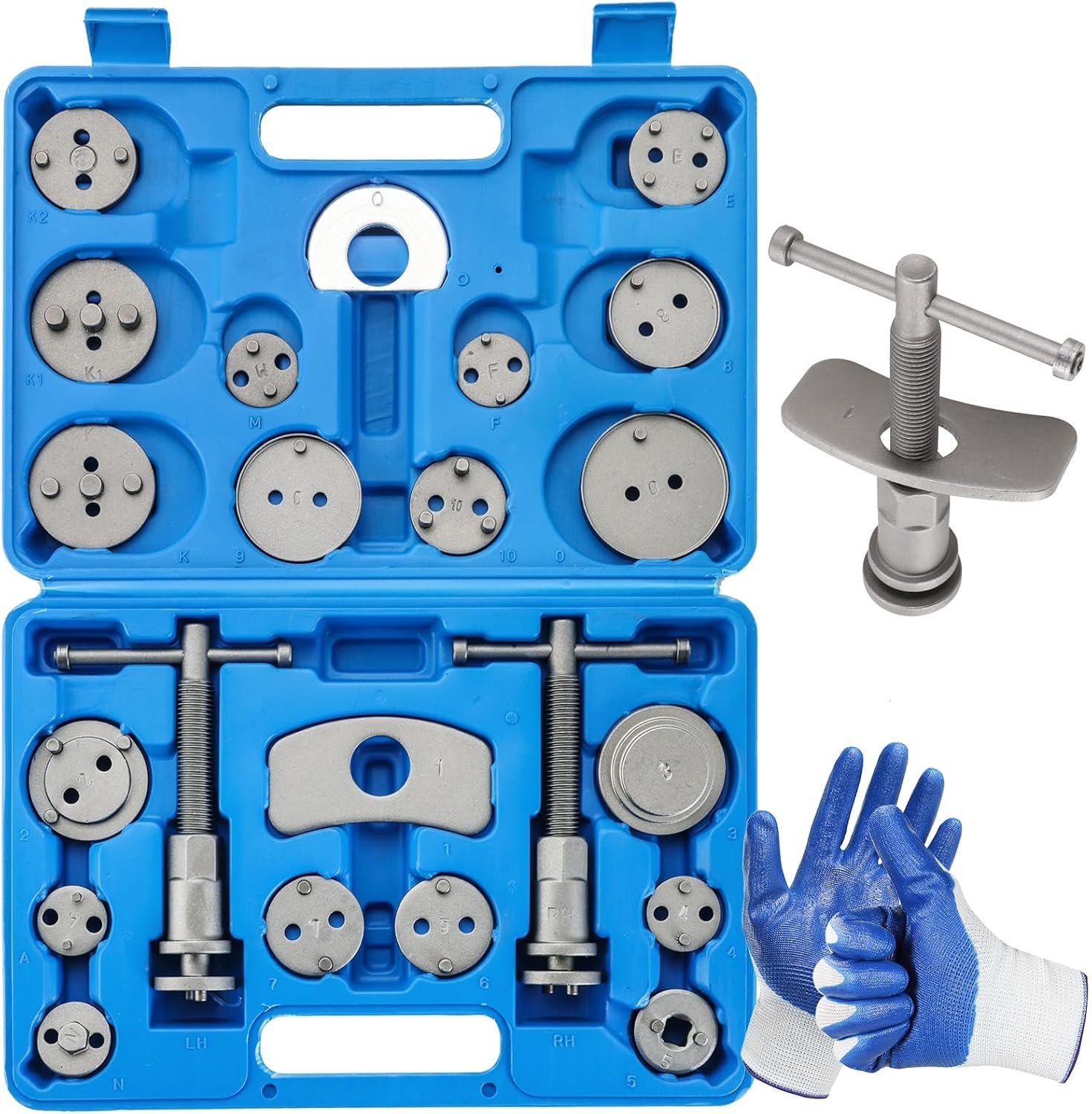 24pcs Brake Caliper Tool, Heavy Duty Disc Tool Set, Wind Blue gallery