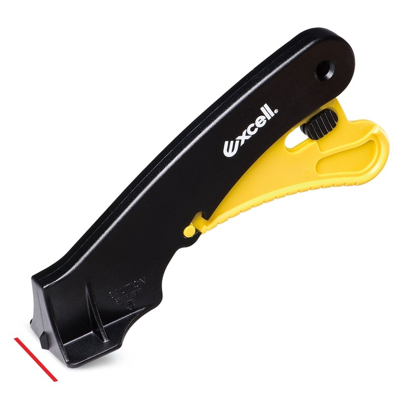 Excell Action Utility Knife Safety Lock Heavy Duty Retractable w/ 3 Blades gallery