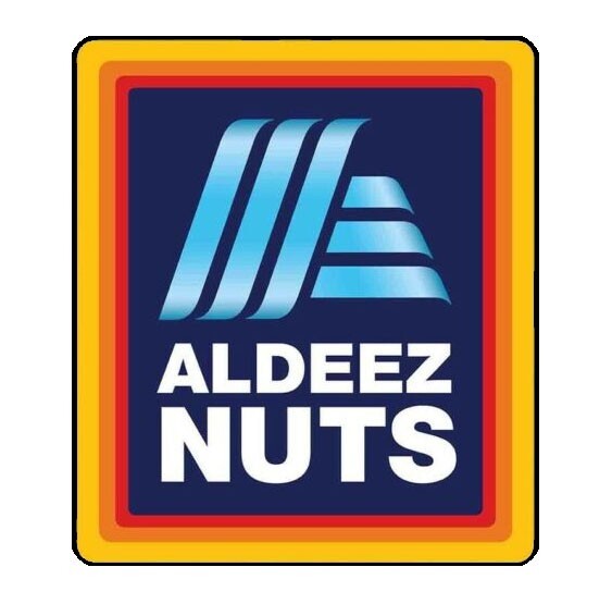 Aldeez Nuts Sticker funny deez gallery
