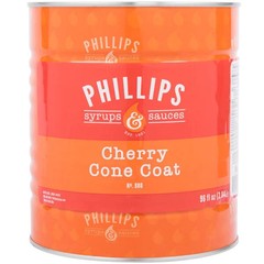 Phillips Cherry Ice Cream Shell Coating – #10 Can
