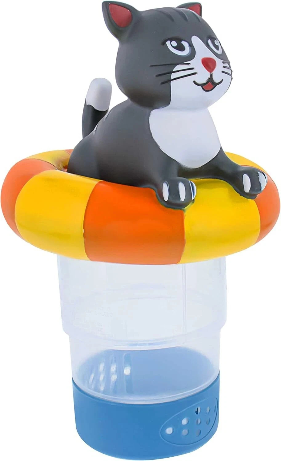 U.S. Pool Supply Kitty Cat Floating Pool Chlorine Dispenser, Collapsible Base, gallery