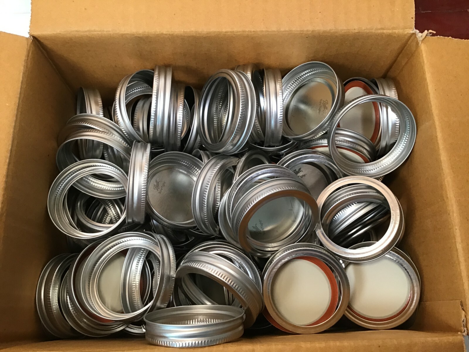 Ball Mason Jar Lids and Rings for Canning - 120 Count - Regular Mouth gallery
