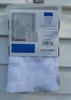 Window Tiers One Rod Pocket Tier Pair 54" X 36" White W/ Gray Leaf/Vine Pattern gallery