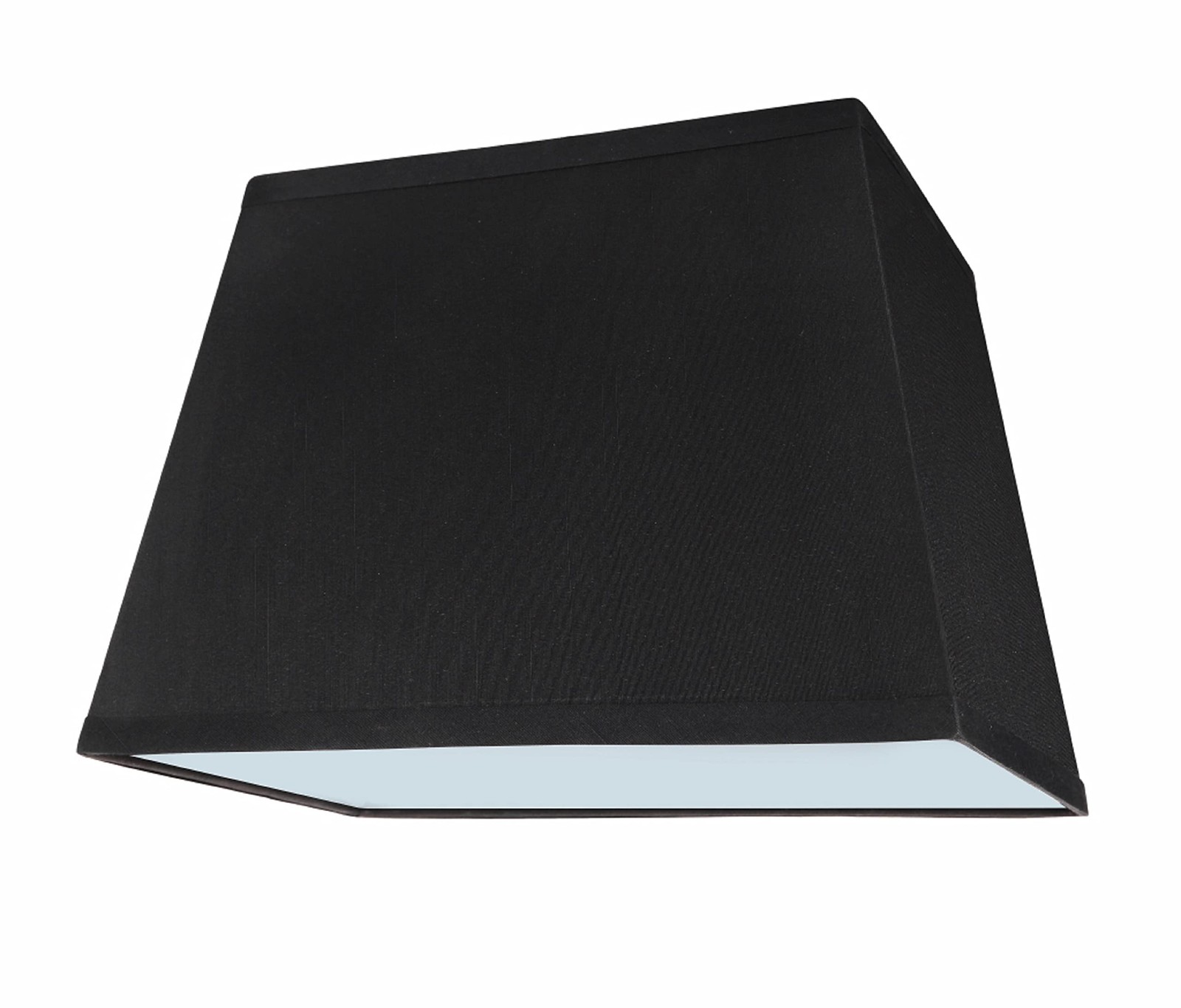 36121 Transitional Rectangle Hardback Shape Spider Construction Lamp Shade In Bl gallery