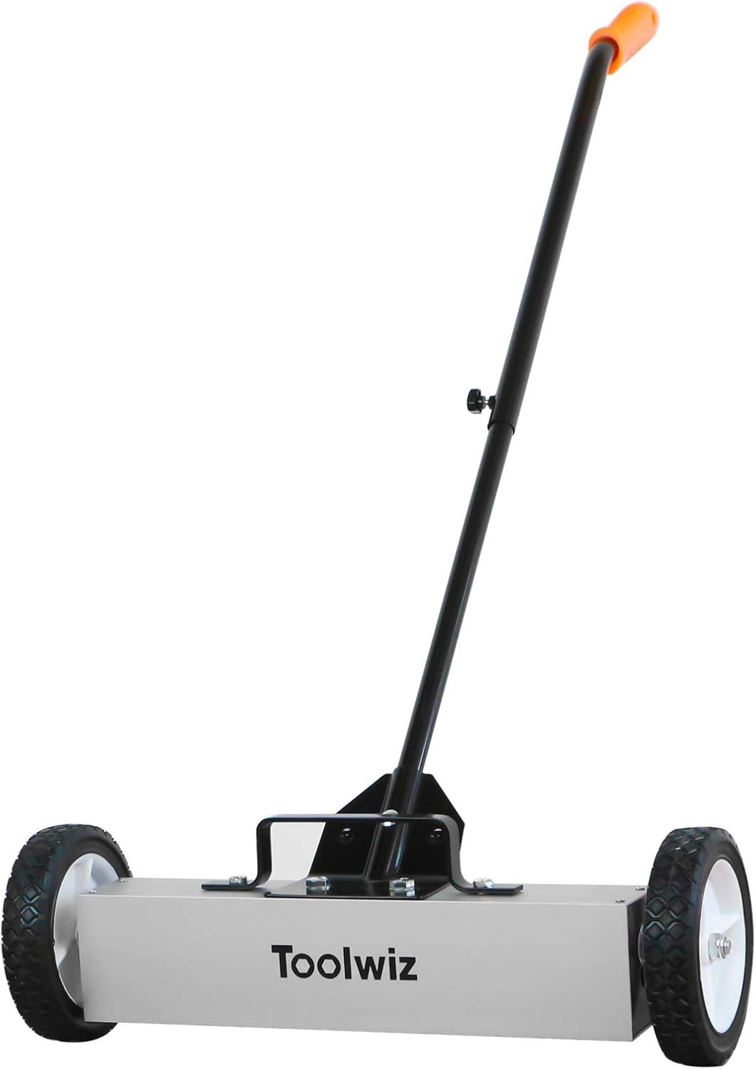 18 In 26 Lbs Magnetic Sweeper Pickup Tool w/ Wheels Telescoping Tool Holder gallery