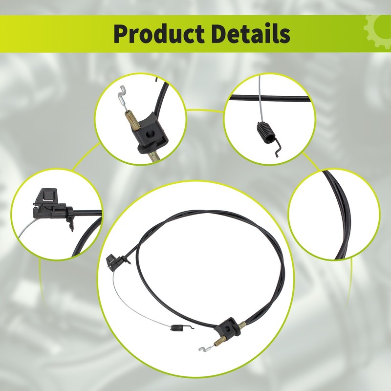 FOR CRAFTSMAN SELF PROPELLED DRIVE CABLE PUSH MOWER HUSQVARNA 189182 532189182 gallery