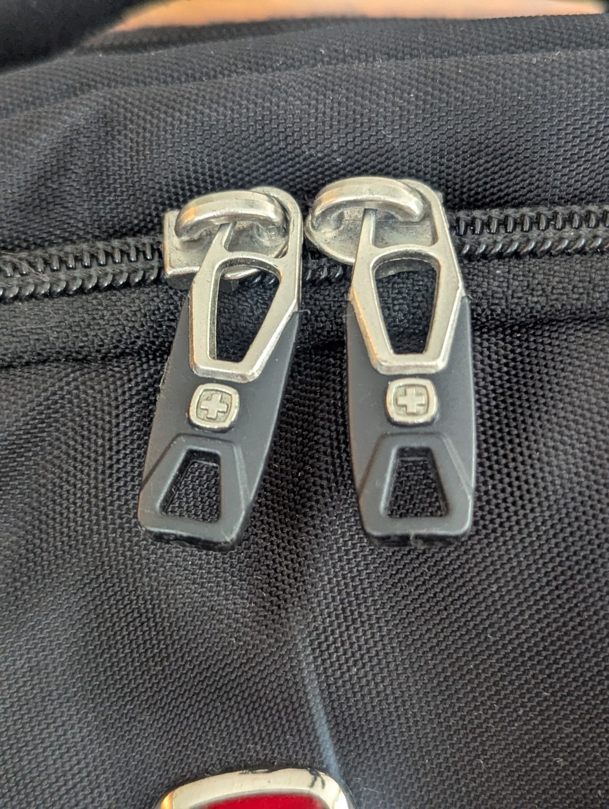 Black Swiss Army Backpack