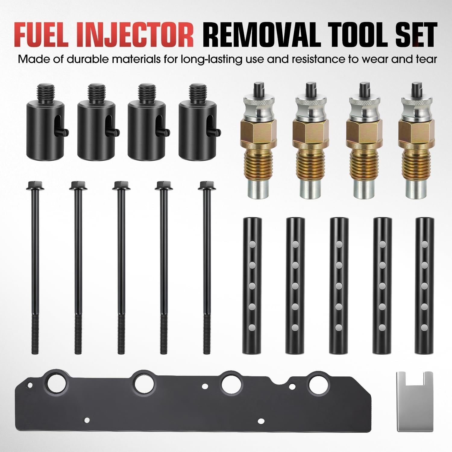DNA Motoring Fuel Injector Removal Tool Kit BMW B36 B38 B48 B58 gallery