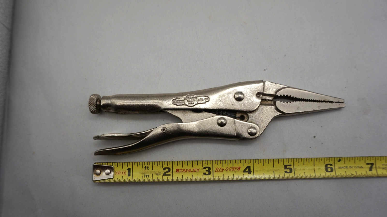 Petersen Dewitt VISE-GRIP 6LN Locking Pliers USA Vintage free ship USA gallery