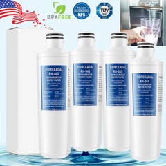 4 PACK Refresh Refrigerator Ice Water Filter for LG LT1000P ADQ747935 new White