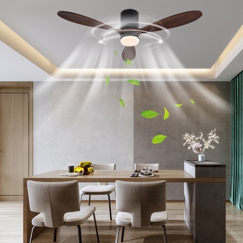 6-speed Adjustable Ceiling Fan With Dimmable Light, 52 Inch Smart Ceiling Fan gallery