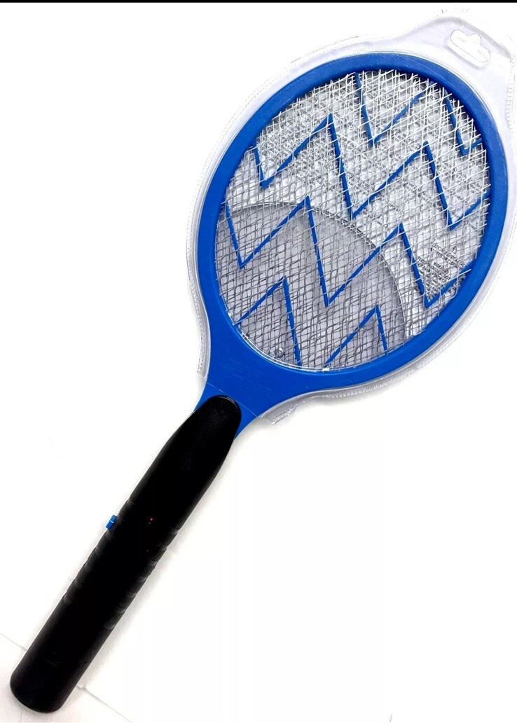3 PACK Electric Swatter Fly Handheld Mosquito and Flying Insect Bug Zapper gallery